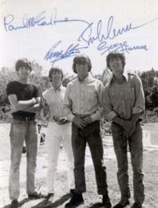 the beatles early band signed reprint photo all 4#2 john lennon