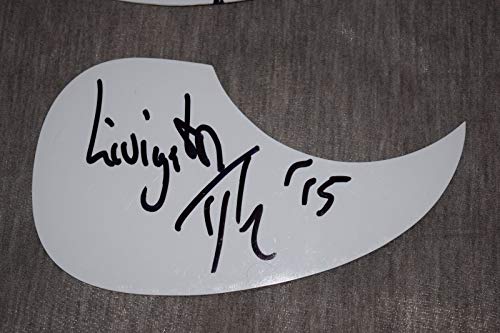 Livingston Taylor Signed Autographed Acoustic Guitar Pickguard Folk Singer James