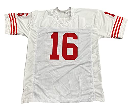 Joe Montana San Fransico 49ers Signed Autograph Custom Jersey White Tristar Authentic Certified