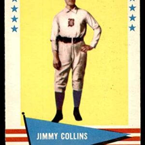1961 Fleer # 99 Jimmy Collins Boston Red Sox (Baseball Card) EX Red Sox
