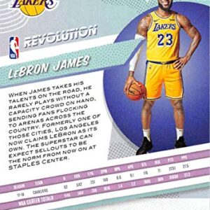 2018-19 Panini Revolution Basketball #40 LeBron James Los Angeles Lakers Official NBA Trading Card By Panini