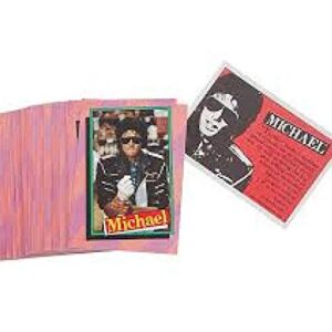 Michael Jackson 1984 Topps Series One 33 Card Set