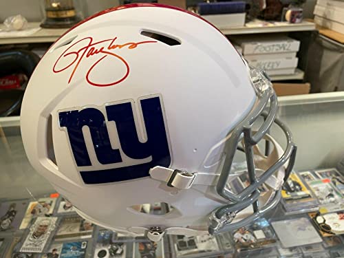 Lawrence Taylor Lt New York Giants Full Size Speed Authentic Signed Helmet Jsa - Autographed NFL Helmets