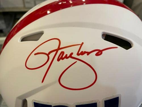 Lawrence Taylor Lt New York Giants Full Size Speed Authentic Signed Helmet Jsa - Autographed NFL Helmets