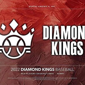 2022 Panini Donruss Diamond Kings Baseball Hobby Box (12 Packs/8 Cards: 1 Auto, 1 Mem)