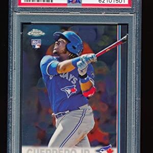 PSA 10 VLADIMIR GUERRERO JR. 2019 TOPPS CHROME #201 RC ROOKIE CARD *GEM MINT MVP