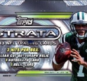 2013 Topps Strata Football Hobby Box