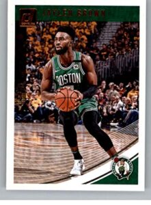 2018-19 donruss #66 jaylen brown boston celtics basketball card
