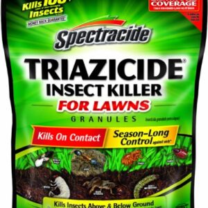 Spectracide Triazicide Insect Killer For Lawns Granules, 10 lb Bag, Kills All Listed Lawn-Damaging Insects