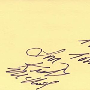 Kristy McNichol Actress Comedian Singer TV Autographed Signed Index Card JSA COA