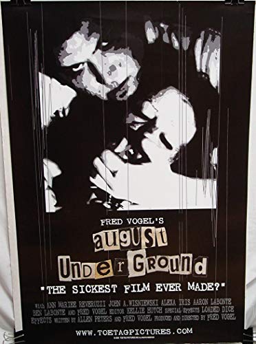 August Underground (2001) Original US One-sheet Poster