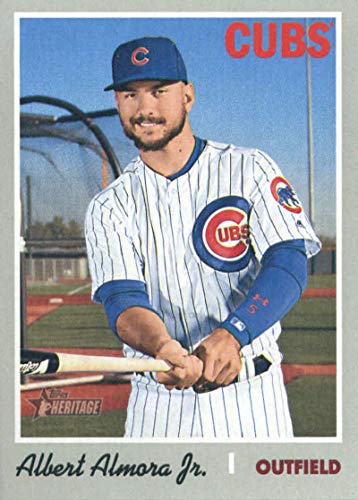 2019 Topps Heritage #170 Albert Almora Jr. Chicago Cubs Baseball Card