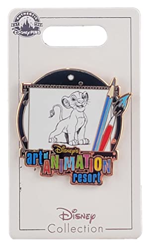 Disney Pin - Art of Animation Resort - The Lion King - Simba Sketch Board