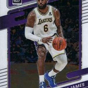 2021-22 Donruss Optic #41 LeBron James Los Angeles Lakers NBA Basketball Trading Card