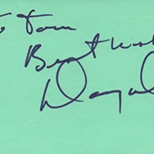 Danny De Vito Actor Taxi TV Movie Autographed Signed Index Card JSA COA