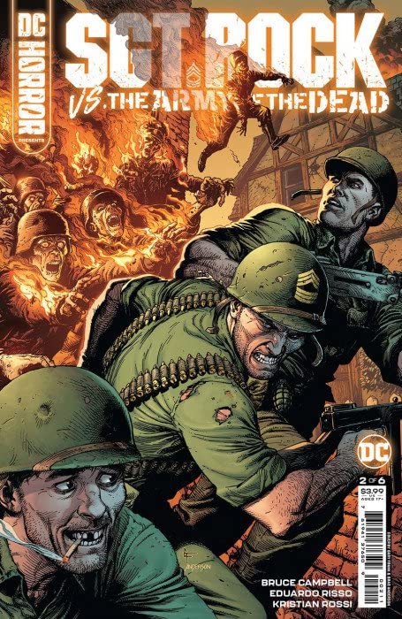 DC Horror Presents: Sgt. Rock Vs. The Army of the Dead #2 VF/NM ; DC comic book | Bruce Campbell