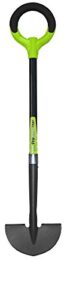 radius garden 25602 pro-lite ergonomic carbon steel edger, green