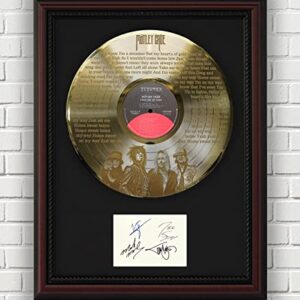Motley Crue - Home Sweet Home Cherrywood Framed LP Ltd Legends Signature Display M4