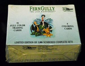 1992 dart ferngully the last rainforest factory card set sealed