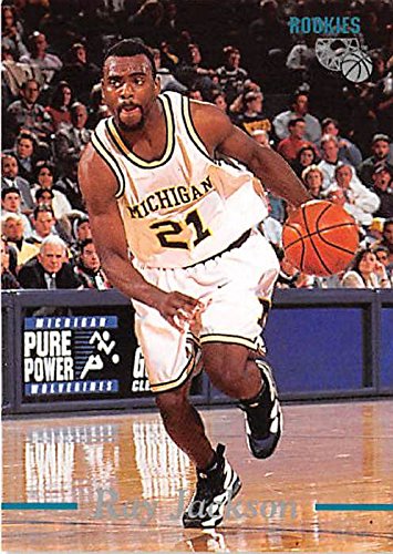 Ray Jackson basketball card (Michigan Wolverines NCAA Fab Five) 1995 Classic #70 Rookie