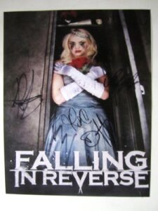 falling in reverse rp signed 11×14 album art poster photo reprint radke