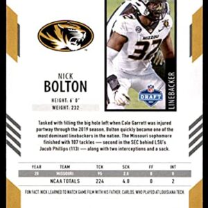 2021 SCORE #355 NICK BOLTON RC FOOTBALL NFL