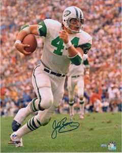 john riggins new york jets autographed 16″ x 20″ action photograph – autographed nfl photos