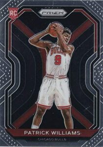 2020-21 panini prizm – patrick williams – 1st official prizm rookie card – chicago bulls nba basketball rookie card rc #288