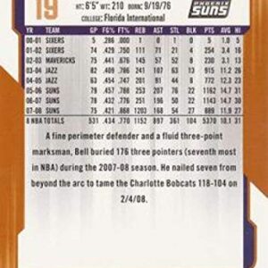 2008-09 Upper Deck MVP Basketball #129 Raja Bell Phoenix Suns Official NBA Trading Card From The UD Company