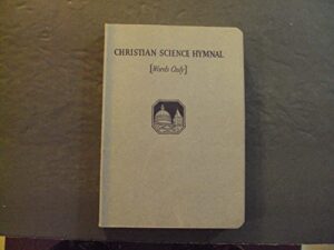 christian science hymnal (words only) pb christian science publishing society