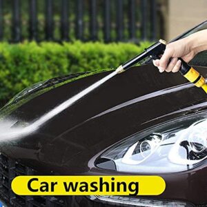 Home Multi-Purpose High Pressure Water Spray - Lengthen Adjust_able Nozzle Car Washing Garden Tool, for Car Washing, Outdoor Gardening, Pet Shower, Patio Cleaning