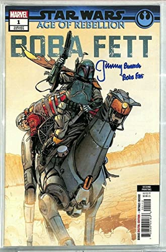 JEREMY BULLOCH Signed Autographed"BOBA FETT" Star Wars Comic Book BAS CBCS