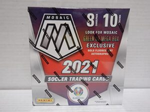 2021 panini mosaic soccer mega box