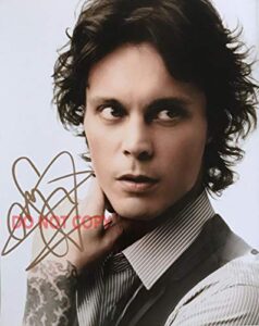 ville valo of him band reprint signed 8×10″ photo h.i.m. #2