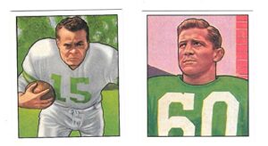 1950 bowman football reprint team set – philadelphia eagles