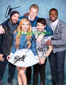 pentatonix a cappella group reprint signed autographed 11×14 poster photo by all 5#3