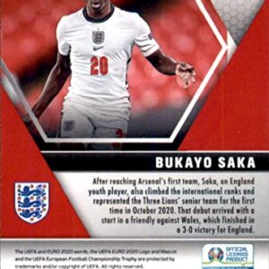 2021 PANINI MOSAIC UEFA EURO 2020#106 BUKAYO SAKA ENGLAND