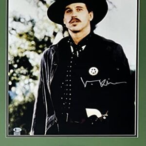 VAL KILMER Autographed SIGNED 16 x 20 TOMBSTONE PHOTO Framed Doc Holliday BECKETT CERTIFIED AUTHENTIC K14031