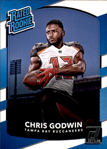 2017 Donruss #305 Chris Godwin Tampa Bay Buccaneers Rated Rookie Football Card