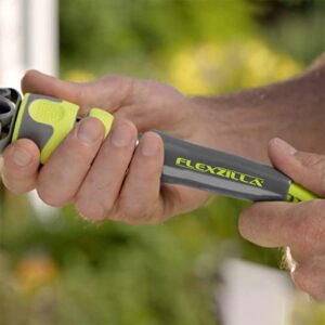 Flexzilla Garden Lead-In Hose 5/8 in. x 5 ft., Heavy Duty, Lightweight, Drinking Water Safe, ZillaGreen - HFZG505YW-E