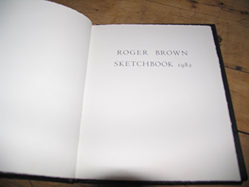 Roger Brown Sketchbook 1982 Signed