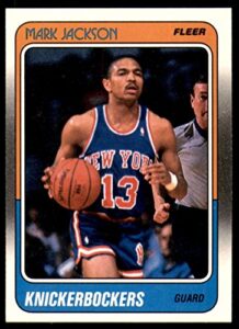 1988-89 fleer #82 mark jackson nm-mt rc rookie new york knicks basketball