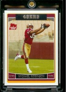 2006 topps # 346 michael robinson (rc) – rookie card – san francisco 49ers – nfl football cards