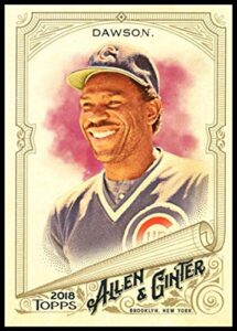 2018 topps allen and ginter #25 andre dawson cubs baseball card