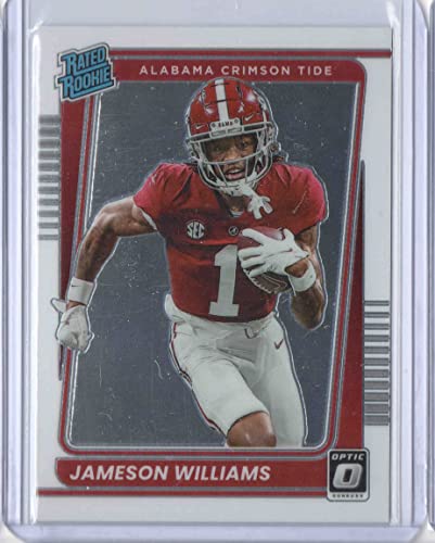 2022 Panini Chronicles Draft Picks Donruss Optic Rated Rookies #14 Jameson Williams - Rookie Year