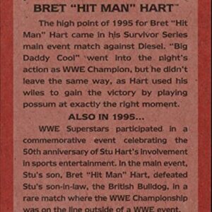 2016 Topps Heritage WWE Turn Back the Clock #14 Bret Hit Man Hart