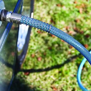 Camco 10ft Premium Drinking Water Hose - Lead and BPA Free, Anti-Kink Design, 20% Thicker Than Standard Hoses 5/8"Inside Diameter (22823) , Blue