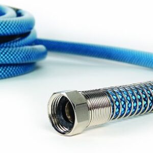 Camco 10ft Premium Drinking Water Hose - Lead and BPA Free, Anti-Kink Design, 20% Thicker Than Standard Hoses 5/8"Inside Diameter (22823) , Blue