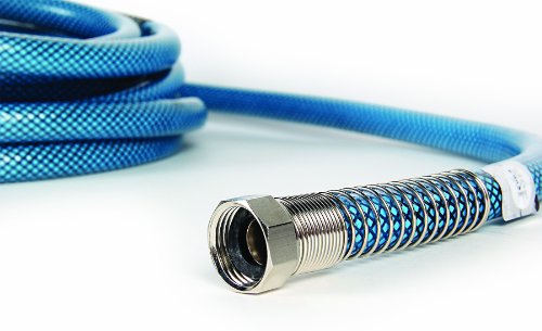 Camco 10ft Premium Drinking Water Hose - Lead and BPA Free, Anti-Kink Design, 20% Thicker Than Standard Hoses 5/8"Inside Diameter (22823) , Blue