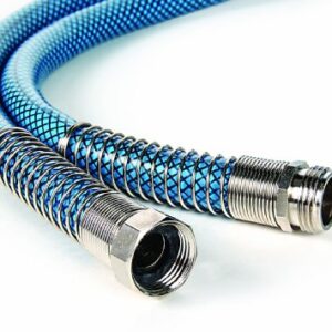 Camco 10ft Premium Drinking Water Hose - Lead and BPA Free, Anti-Kink Design, 20% Thicker Than Standard Hoses 5/8"Inside Diameter (22823) , Blue